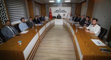 Çorum’da Sağlık Tesisleri Değerlendirme Toplantısı Yapıldı