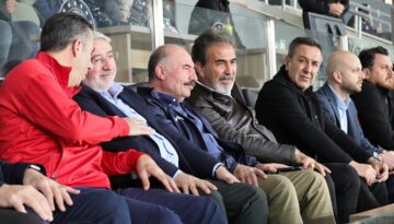 Vali Çalgan, Çorum FK – Vanspor Maçını İzledi