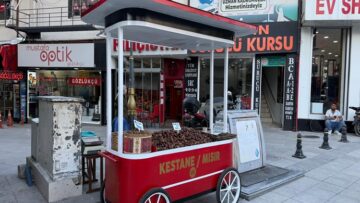 Çorum’da Kestane ve Mısır Arabalarına Yeni Standart