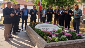 BBP’ den, Genel Merkez ve Tacettin Dergahı Ziyareti