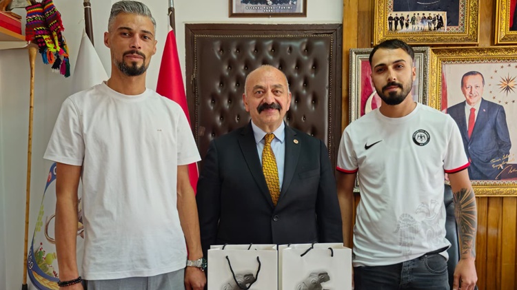 Başkan İsbir’e Teşekkür Ziyareti