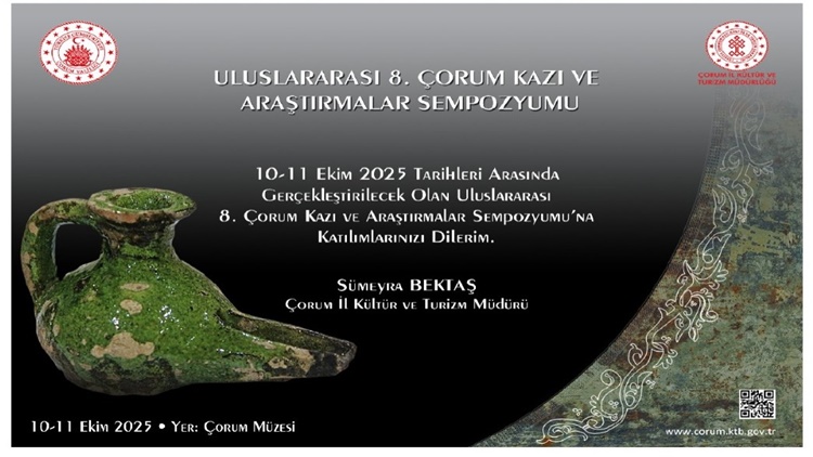 Uluslararası 8. Kazı Ve Araştırmalar Sempozyumu Başlıyor