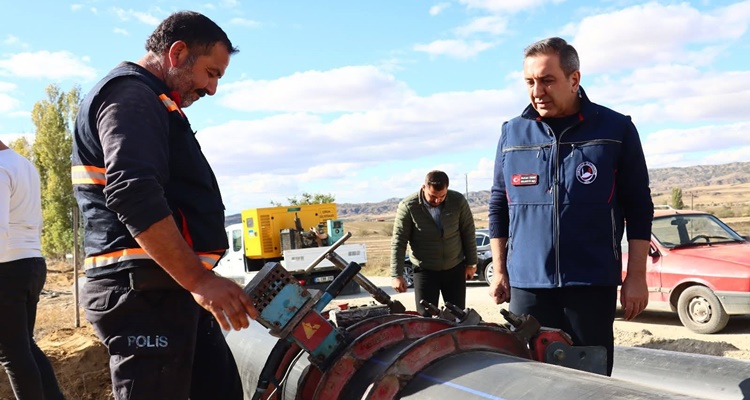 Başkan Muhsin Dere, İçme Suyu Projelerini İnceledi