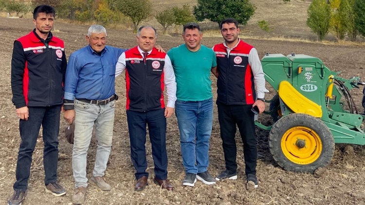 Harmancık Köyü’nde Ekim Kontrolü Yapıldı