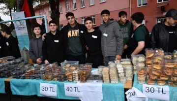 Çorum’daki Tüm Okullardan Filistin’e Destek Kermesi