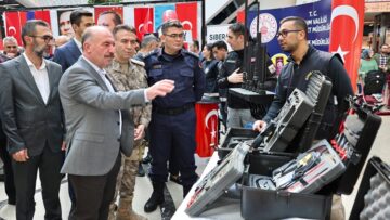 Çorum’da Emniyet ve Jandarma Sergisine Yoğun İlgi