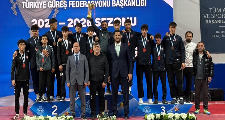 Güreşçiler Ankara’dan Üçüncülükle Döndü