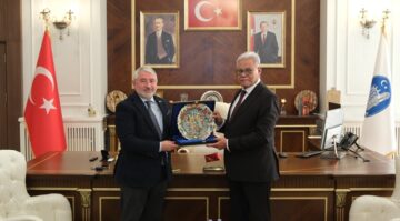 Pakistan Büyükelçisi Başkan Aşgın’ı Ziyaret Etti