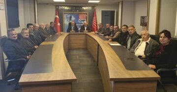 ÇESOB Heyetinden CHP’ye Kutlama