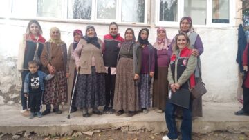 Ayaz Köyü’nde Kadın Çiftçilere Uygulamalı Tarım Eğitim