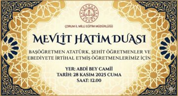 Şehit Öğretmenler İçin Mevlit Okutulacak