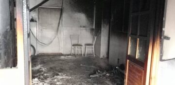 Motosiklet Yangınında 9 Kişi Dumandan Etkilendi