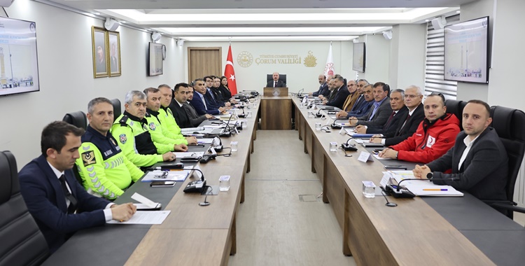 Kış Mevsiminde Alınacak Tedbirleri Görüştüler