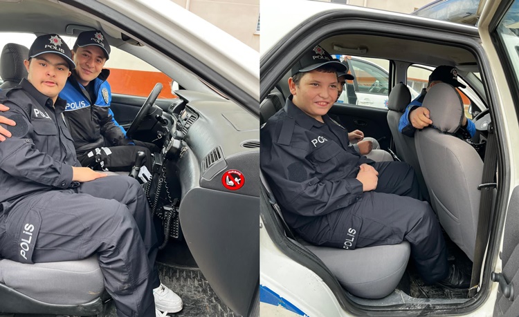 “Bir Günlük Komiser” Olma Sevinci Yaşadılar