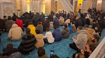 Çorum’da Anlamlı Sabah Namazı Buluşması