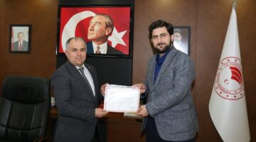 İl Tarım ve Orman Müdürlüğü O Belgeyi Aldı