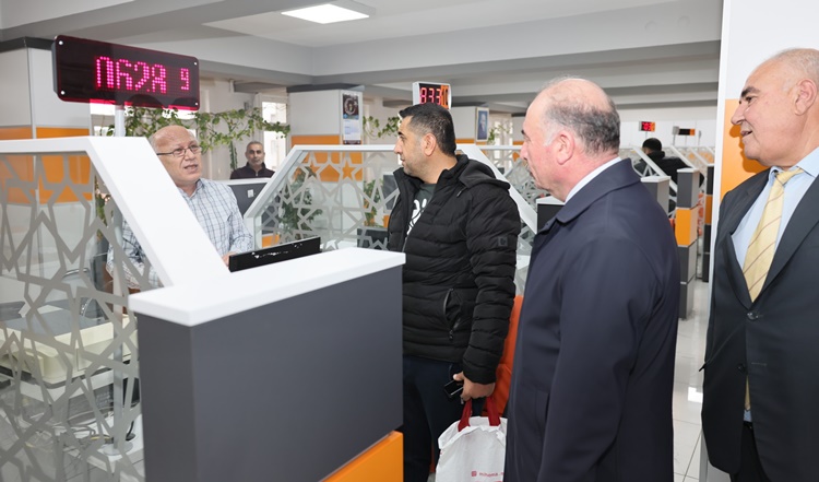 Vali Çalgan’dan Nüfus ve Vatandaşlık Müdürlüğüne Ziyaret