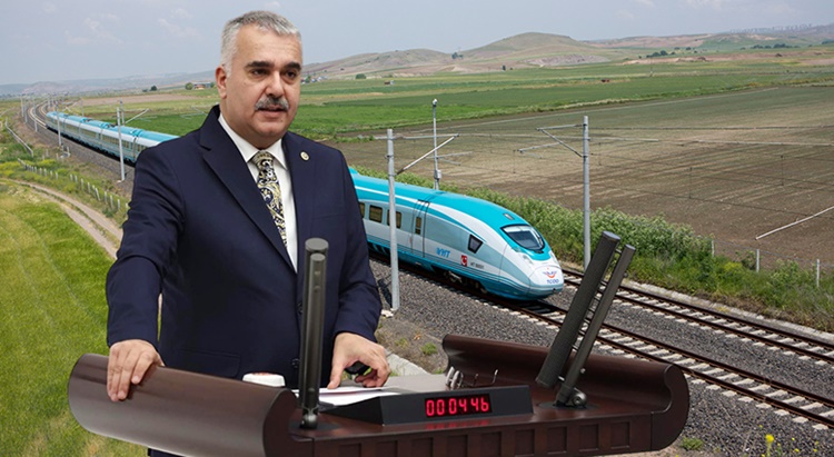 Çorum–Delice Hızlı Tren Hattına Dev Kaynak