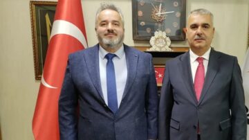 ÇORDER Başkanı Dişli Ahlatçı’yı Ziyaret Etti
