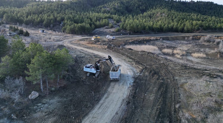 Çomar Barajı Çevresi Güzelleştiriliyor