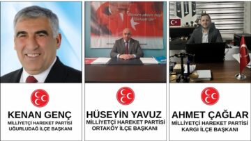 MHP Çorum’da İlçe Başkanlıklarında Bayrak Değişimi