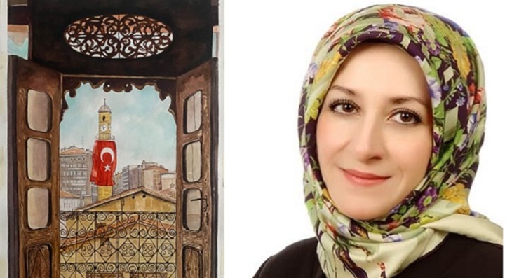 Suluboya Ressamı Şengül Otman’ın Fırçasından Veli paşa Konağı