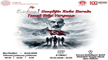 Bilgi Yarışması Çorum’da Gençlerle Buluşuyor