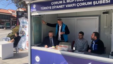 TDV Bağış Standı Hayra Köprü Olmaya Devam Ediyor