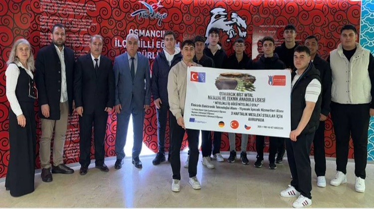 Osmancık’lı Öğrenciler Avrupa Yolcusu