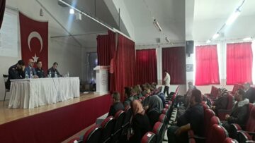 Oğuzlar’da Velilerle Okul Güvenliği Toplantısı Yapıldı