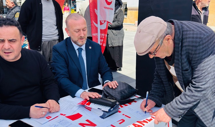 YRP’den Tüm Türkiye’de İmza Seferberliği