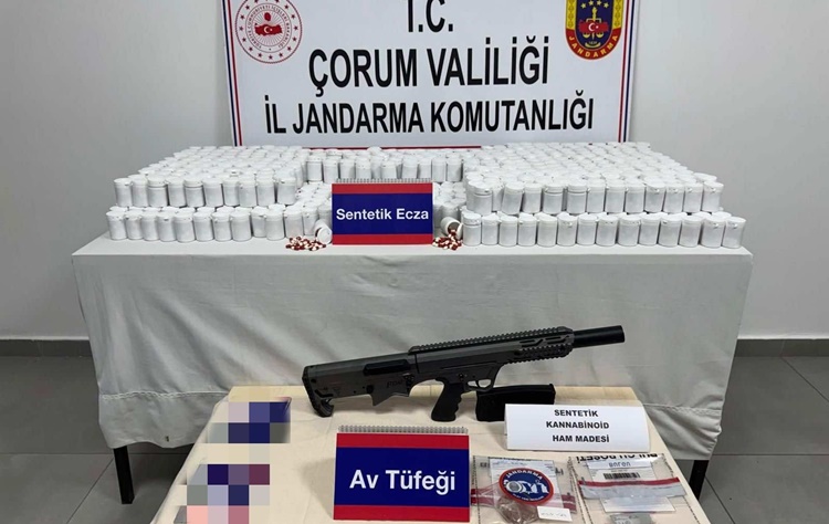 Çorum’da Uyuşturucu Operasyonu: 5 Gözaltı