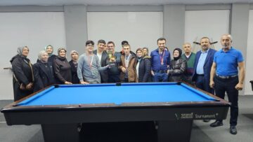 Otizmli Çocuklar Bilardo Masasında Buluştu