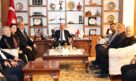 Yeni Meclis Başkanı ve Üyelerden Vali Çalgan’a Ziyaret