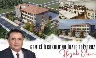 Kaya, Gemici İlkokulu’nun Yeni Binası İçin İhale Tarihini Açıkladı
