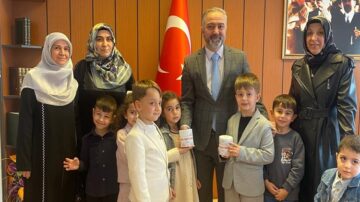 4-6 Yaş Kur’an Kursu Öğrencileri, Gazze’yi Unutmadı