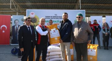 Çorum’da Üreticilere Nohut Tohumu Dağıtıldı