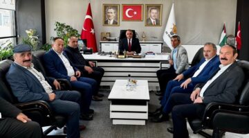 İskilip Muhtarlarından Başkan Alar’a Ziyaret