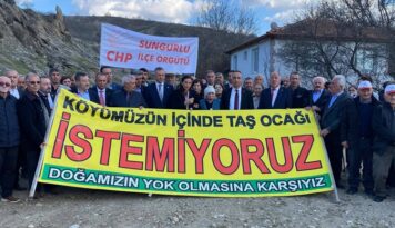 “Toprağımızı Terk Etmiyoruz”