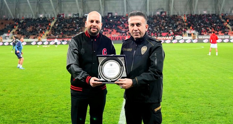 Arca Çorum FK’dan Polis Haftası’na Anlamlı Jest