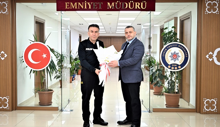 Zehir’den Çorum Emniyeti’ne Polis Haftası Ziyareti