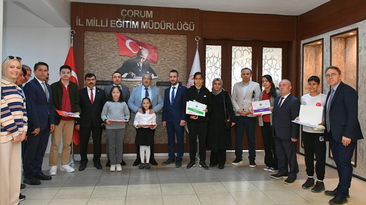 Çorum’un Gurur Tablosu Ödüllendirildi