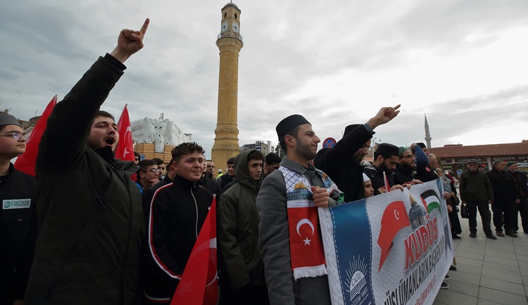 Çorum’da, “Mescid-i Aksa’ya Özgürlük” Çağrısı Yapıldı!