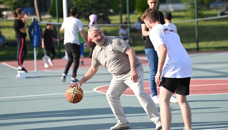 Belediyeden Gençlere Spor Dolu Organizasyon