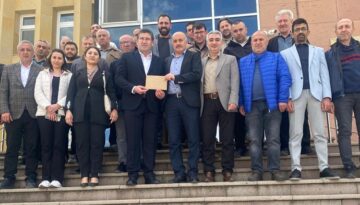 Sağlık-Sen Çorum Şubesi Mazbatasını Aldı