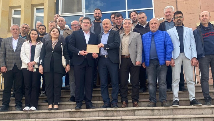 Sağlık-Sen Çorum Şubesi Mazbatasını Aldı