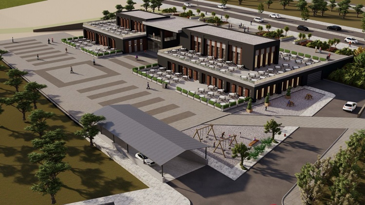 O Bahçeye Teras Bahçe ve Yer Altı Otoparkı Yapılacak