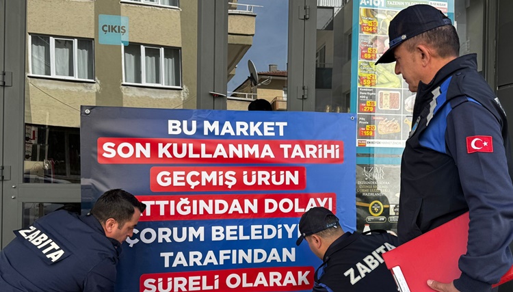 Zincir Market Şubesine Kapatma Cezası