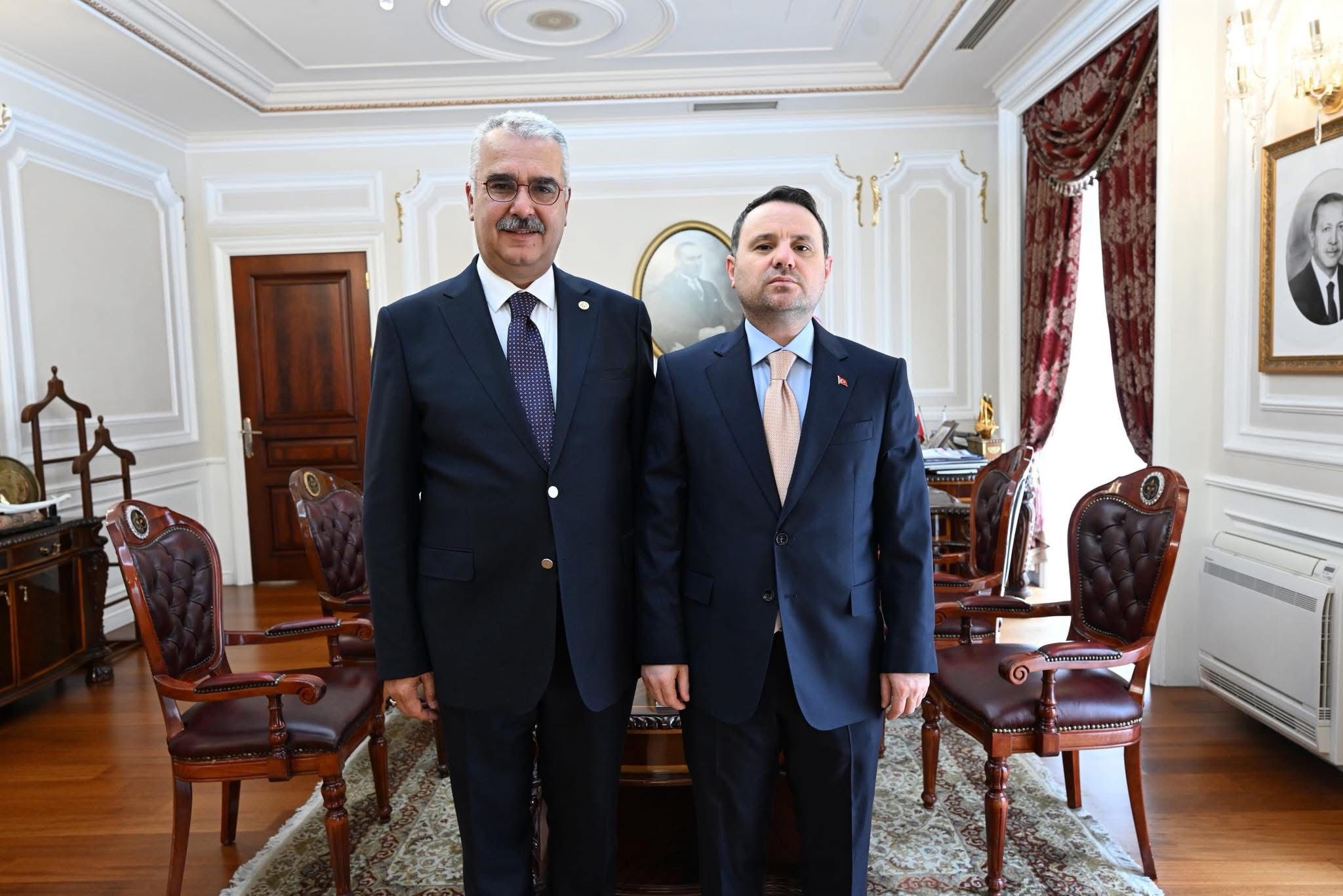 Milletvekili Ahlatcı’dan Adalet Bakanı Gürlek’e Ziyaret