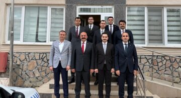 Kaymakamlardan Ortaköy Belediyesine Ziyaret